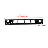 Labwork Front Bumper Reinforcement Steel 68313531AA Black For Ram 1500 2019-2024