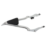 22inch Backrest Sissy Bar Chrome For CVO Touring Road King Street Glide 2009-22