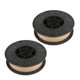 2 Pack ER70S-6 .023" (0.6 mm) 2 x 10 Lbs Mild Steel MIG Welding Wire