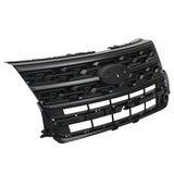 Labwork Front Hood Bumper Upper Grill For Ford Explorer SUV Sport 2018-19 Black