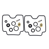 2 Sets For Yamaha XVS1100 V-Star VStar 99-06 Lower Bowl Carburetor Rebuild Kit