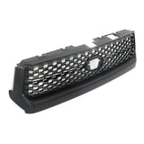 Labwork Front Grille+Hood Bulge Molding For 2014-2019 2020 Toyota Tundra Black