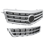 Labwork Front Upper Grille Lower Grill Trim Molding For 2013-2014 Cadillac ATS