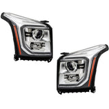 Labwork Left+Right HID Headlight Fit For GMC Yukon XL 2015-2020 W/o Ballast+Blub