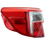 Labwork LH Outer Tail Light Driver Left Brake Lamp For Toyota Camry 2012-2014