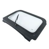 Full Glass Windshield w/ Wiper For 2008-2014 Polaris RZR 570, 800, XP 900 Black