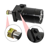 Wheel Motor for Exmark 1-603718 For Parker TE0230FS250AAFA 27-501 025-515 Black