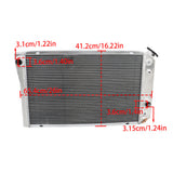 Labwork 3 Row Aluminum Racing Radiator For Chevrolet Corvette 1984-1990 CC829