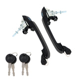 Labwork Front Left/Right Door Handles Set For VW Jetta Golf 1993-1999 W/ Keys