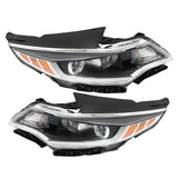 Labwork Left+Right Side Headlight For 2016-2018 Kia Optima Halogen w/o LED DRL