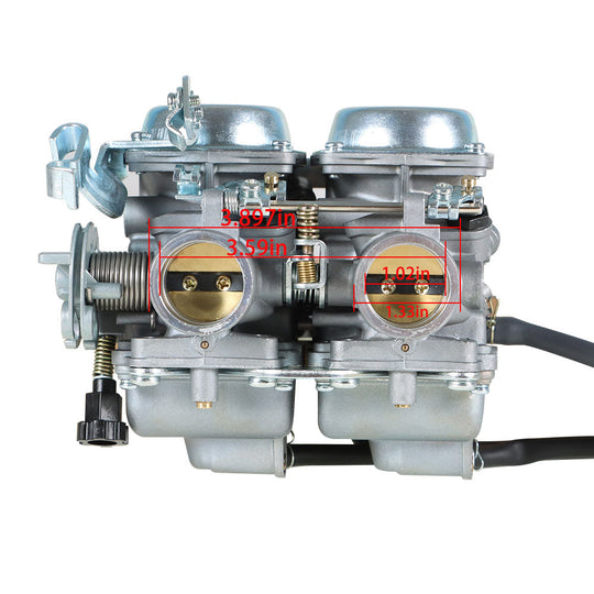 For Honda Rebel CA CMX 250 C CMX250 CA250 Carburetor Dual Carb ASSY Set Chamber