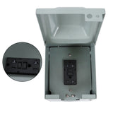 Labwork 20 AMP WRTR GFCI Receptacles Rainproof 3R Electrical Outlet Box
