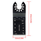 Universal For Metal Wood Plastic Cutting Oscillating Multitool Blades 50 Piece