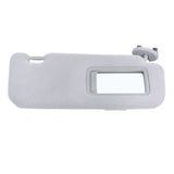 Labwork Sun Visor Right Passenger RH Gray For 2009-2013 Toyota Corolla W/ Mirror