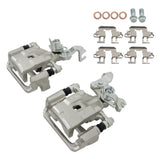 Labwork Rear LH & RH Brake Caliper w/ Bracket For 2006-2012 Lincoln MKZ Zephyr