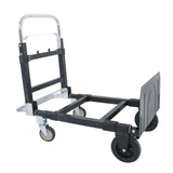 3-in-1 Heavy Duty Folding Hand Truck 500LB Capacity Carbon Steel Folding Trolley
