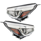 Labwork Left+Right Headlight For 2019-2020 Subaru Forester Halogen LED w/o AFS