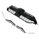 Labwork Chrome Trim Decor Strip & Front Bumper Grille For Honda CR-V 2020-2022