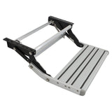 Labwork Aluminum 1 Step Pull Out Retractable Platform Steps Stair Anti-Slip
