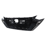 Labwork Front Bumper Upper Grille Plastic Black For 2024-2025 Nissan Sentra SR