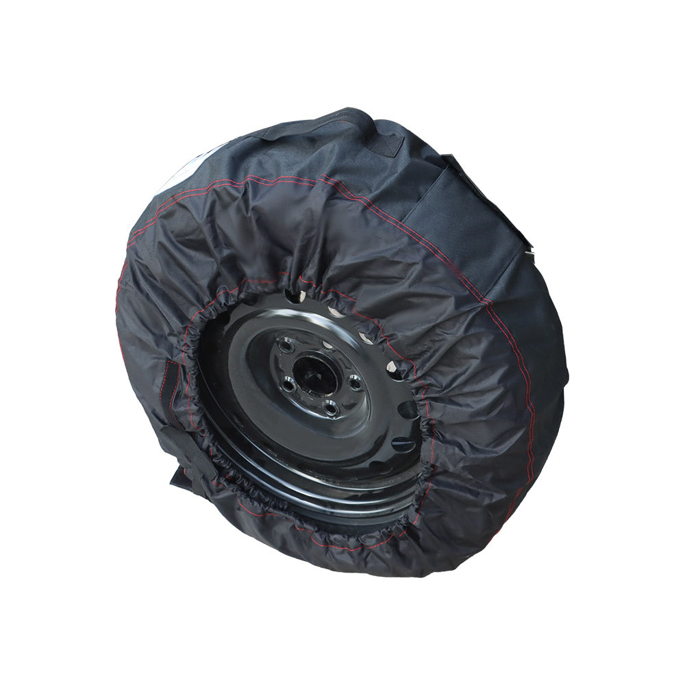 Labwork For 22“-31” Tyre Bags Tyre Package Of 4 Black With Black Handle 600d