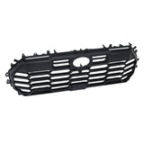 Labwork Front Upper Grille Mesh For Toyota Tundra 2022-2023 Matte Black Plastic