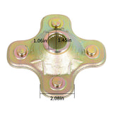 For Yamaha KODIAK 400 YFM400FA 4X4 Rear Wheel Axle Hub 2000-2002