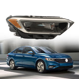 Labwork Right Headlamp For 2019-2023 Volkswagen Jetta LED w/DRL Projector
