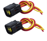 2× FOR Suzuki Starter Relay solenoid CONNECTOR PLUG TL1000 GSXR Hayabusa SV650