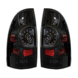 Labwork Rear Left&Right Tail Light For Toyota Tacoma 2005-2015 LED Black Shell