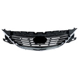 Labwork Front Upper Grille Plastic Black+Chrome For Mazda CX9 2016-22 TK49-50712