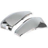 2pcs Chrome Side Battery Cover For Honda VTX 1300 2003-2009 2006 2007 2008