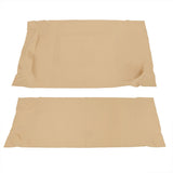 Brown (Bottom And Backrest) Front Seat Cover For Golf Cart Club Car Precedent