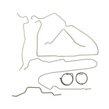 Labwork Power Disc Brake Line Kit Set For 1987-1995 Jeep Wrangler YJ 2.5L & 4.0L
