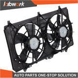 Labwork Radiator Cooling Fan Assembly For Chevrolet Camaro Center 2012 2013-2015