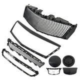 Labwork Front Upper Lower Grille + Outer Frame For 2013-2017 Cadillac XTS