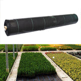 6FT × 300FT Woven Ground Weed Cover 3.2 Ounce Landscape Weed Barrier Fabric