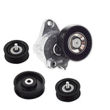 Labwork Belt Tensioner w/Pulley+Idler Pulley For 2005-2012 Mercedes C300 C350