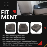 Driver Bottom Seat Cover+Foam Cushion For 1998-2002 Dodge Ram 1500 2500 3500