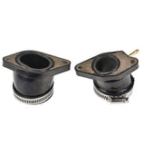 For 2001-2005 Yamaha Raptor 660 660r 2x Intake Manifold Carburetor Boots L & R