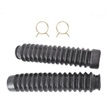 New Front Fork Shock BOOTS - Black For Honda ATC Big Red 250es 85 86 87