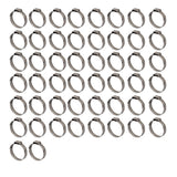 1" Stainless Steel Clamp Cinch Ring Crimp Pinch Fitting Tubing NEW 50 Pcs