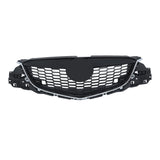Labwork Front Bumper Upper Grille Black Chrome Plastic For Mazda CX-5 2013-2015