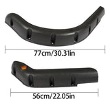NEW 4pcs Fender Flares fit For Club car DS W/ Screws Front Rear 93-UP Golf Carts