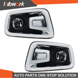 Labwork Fog Lights For Nissan Titan 2016-2019 Halogen Bumper w/Wiring+Switch