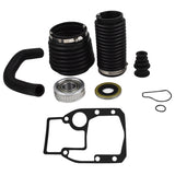 Transom Repair Kit for OMC Cobra Drive/Exhaust Bellows Water Hose Gimbal Bearing