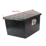 Labwork 26"x13.3"x12" TOOL BOX TRAILER STORAGE LOCK PICKUP TRUCK TRUNK