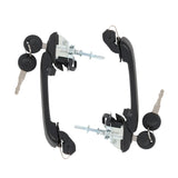 Labwork Front Left/Right Door Handles Set For VW Jetta Golf 1993-1999 W/ Keys
