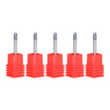 5 Pcs 1/8" 4 Flute 90 Degree 1-1/2" OAL Carbide Chamfer Mill- TiALN COATED US