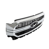 Labwork Front Bumper Upper Grill Grille For 2021-2022 Ford F-150 Chrome